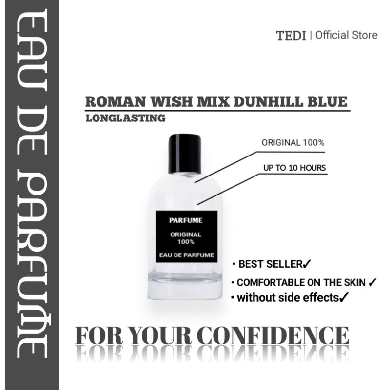 PARFUM ROMAN WISH MIX DUNHILL BLUE° botol 50ml