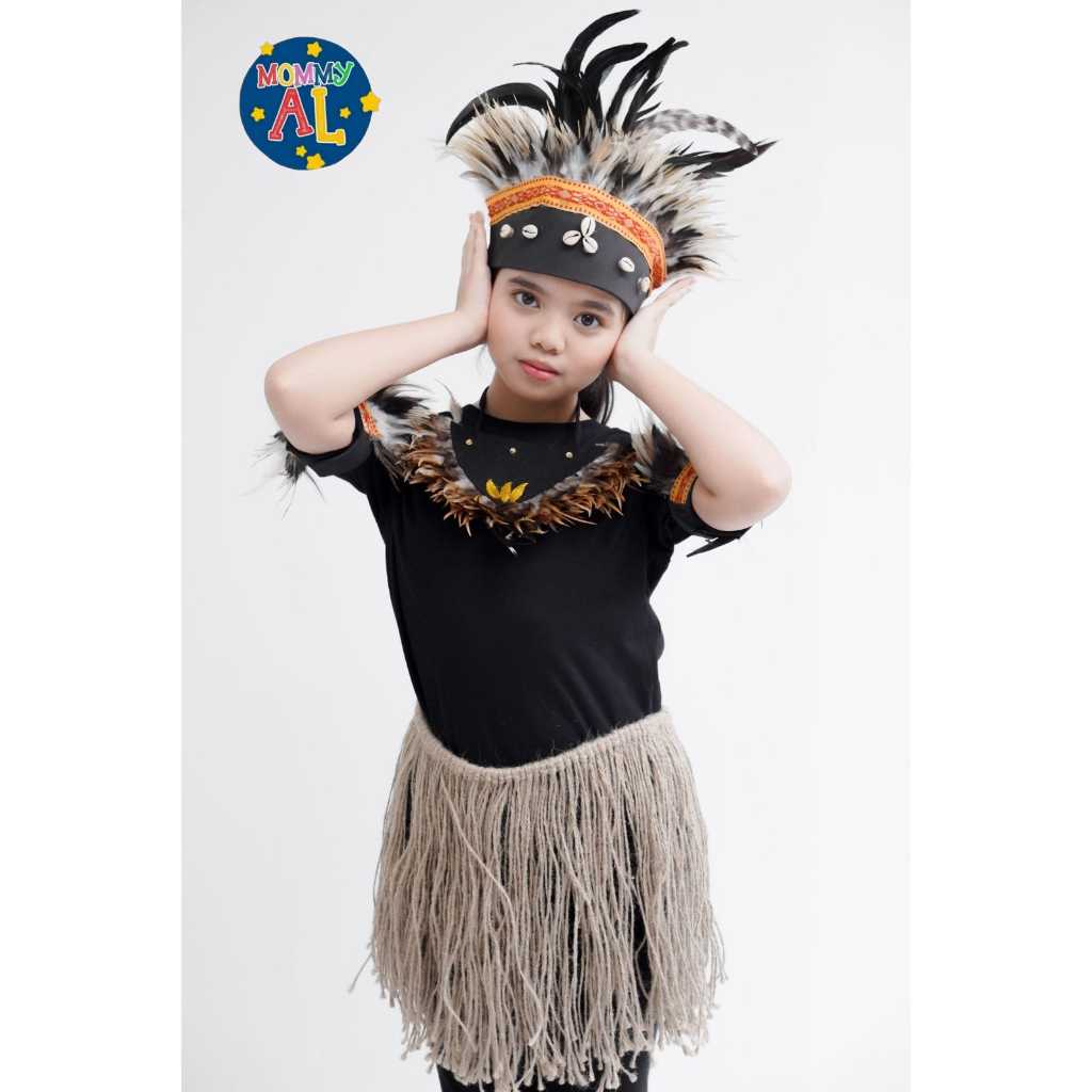 BEST SELLER BAJU SUKU ASMAT/BAJU ASMAT/TOPI ASMAT/TOPI BULU/BAJU PAPUA