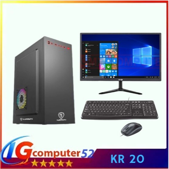 PC INTEL Lengkap Core i5 2400SSD 120GB RAM 8 GB