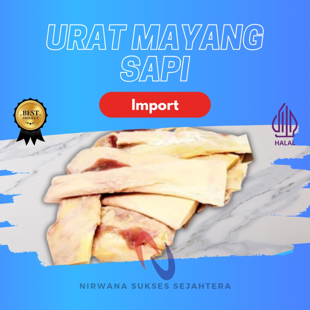 

URAT MAYANG SAPI / BEEF LIGAMENTUM (BERSIH)
