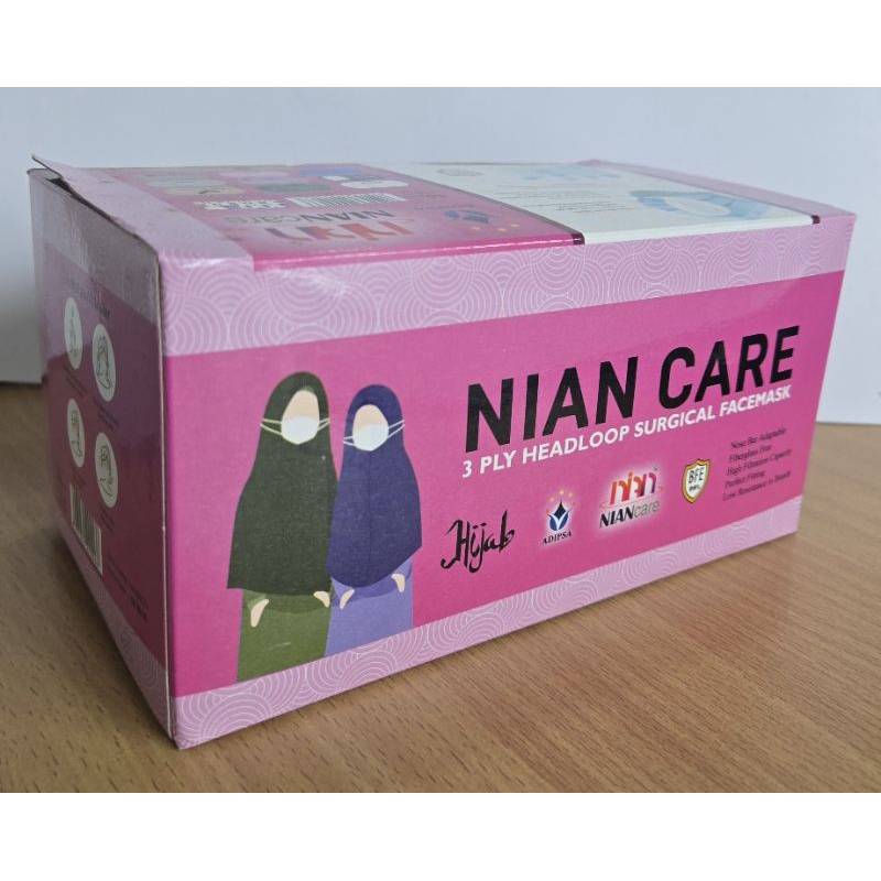 Masker NIAN Care Hijab 3ply