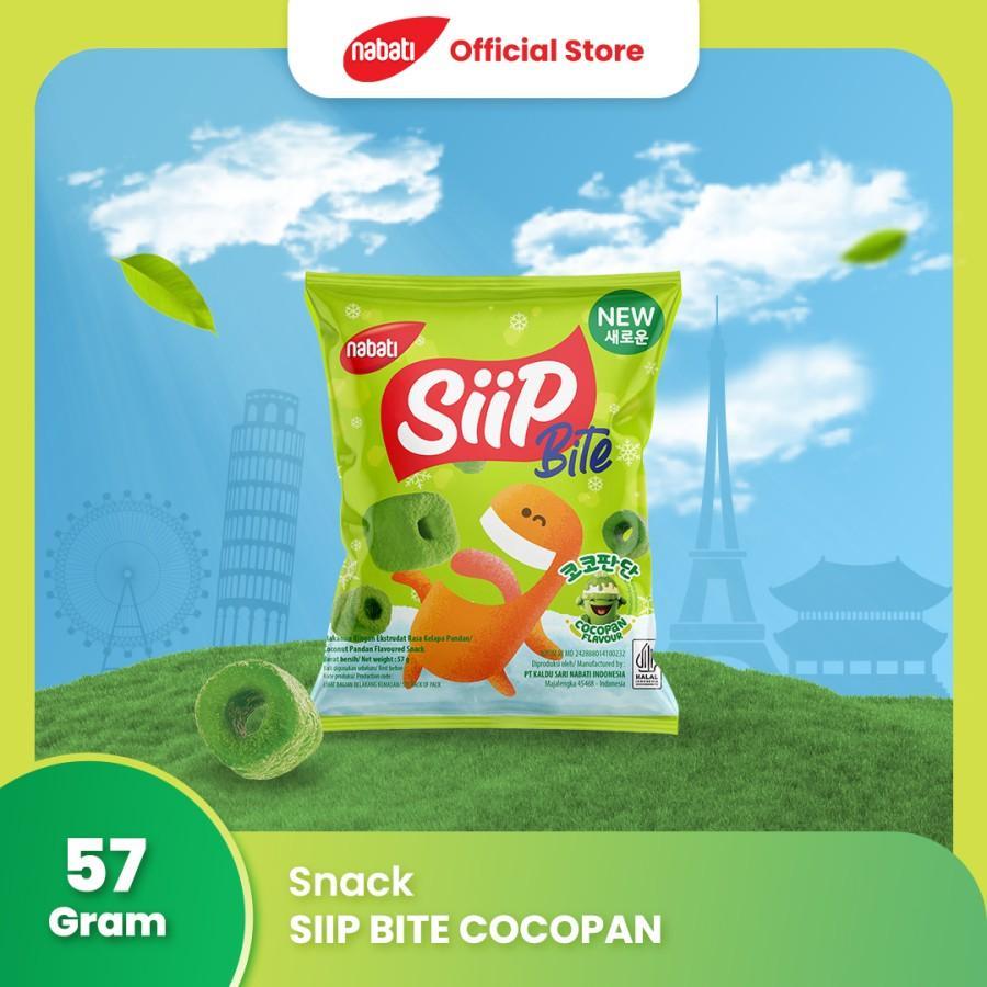 

NABATI SIIP BITE KELAPA PANDAN COCONUT PANDAN COCOPAN 57 GRAM