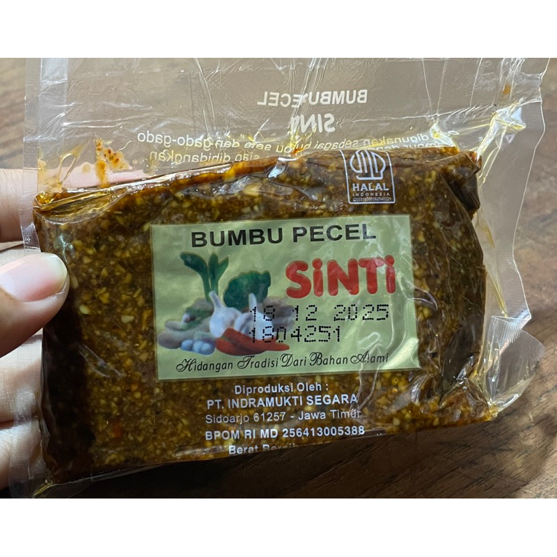 

1 Pcs Bumbu Pecel Sinti (100g)