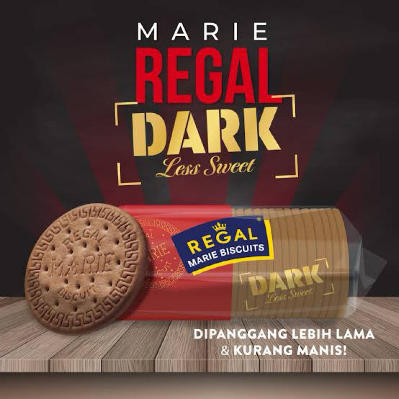 

Biscuit Marie Regal Dark / Biskuit Dark Marie Regal 250 Gram