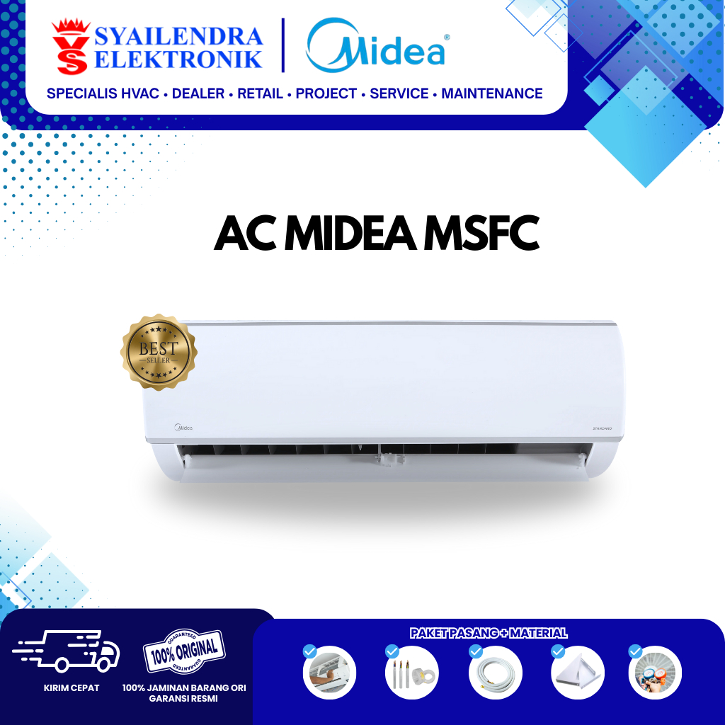AC MIDEA MSFC05CRN2X | MSFC09CRN2X | MSFC12CRN2X