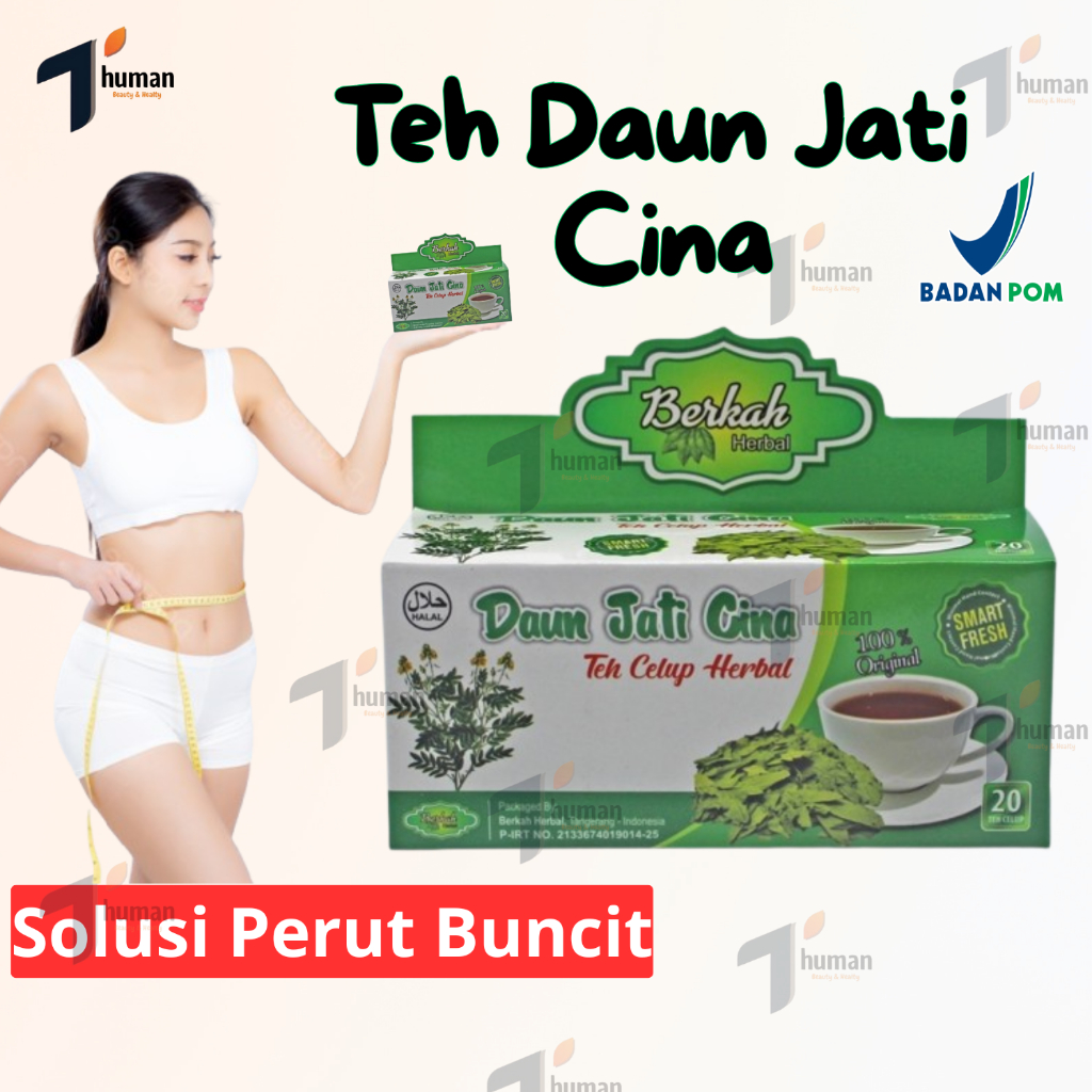 

Teh Celup Pelangsing Daun Jati Cina Herbal isi 20 Teh celup