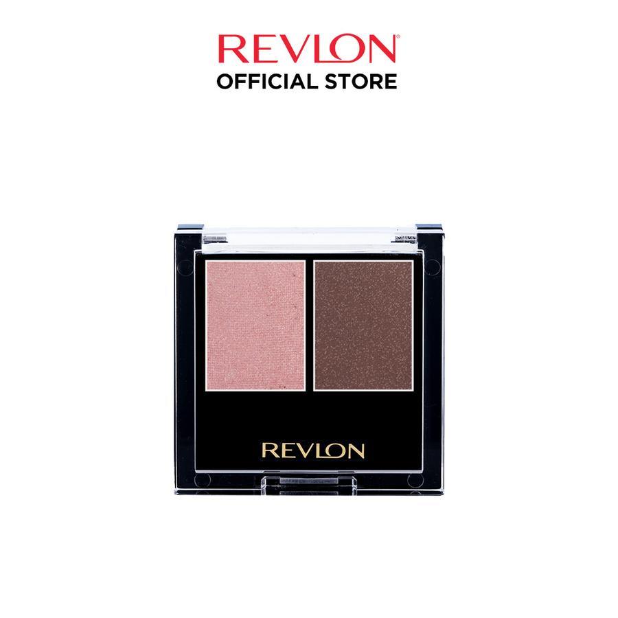 Eyeshadow Revlon Wetdry Duo Warna intens Dan Warna Lama Make Up Perempuan Nude Peach Eye Shadow