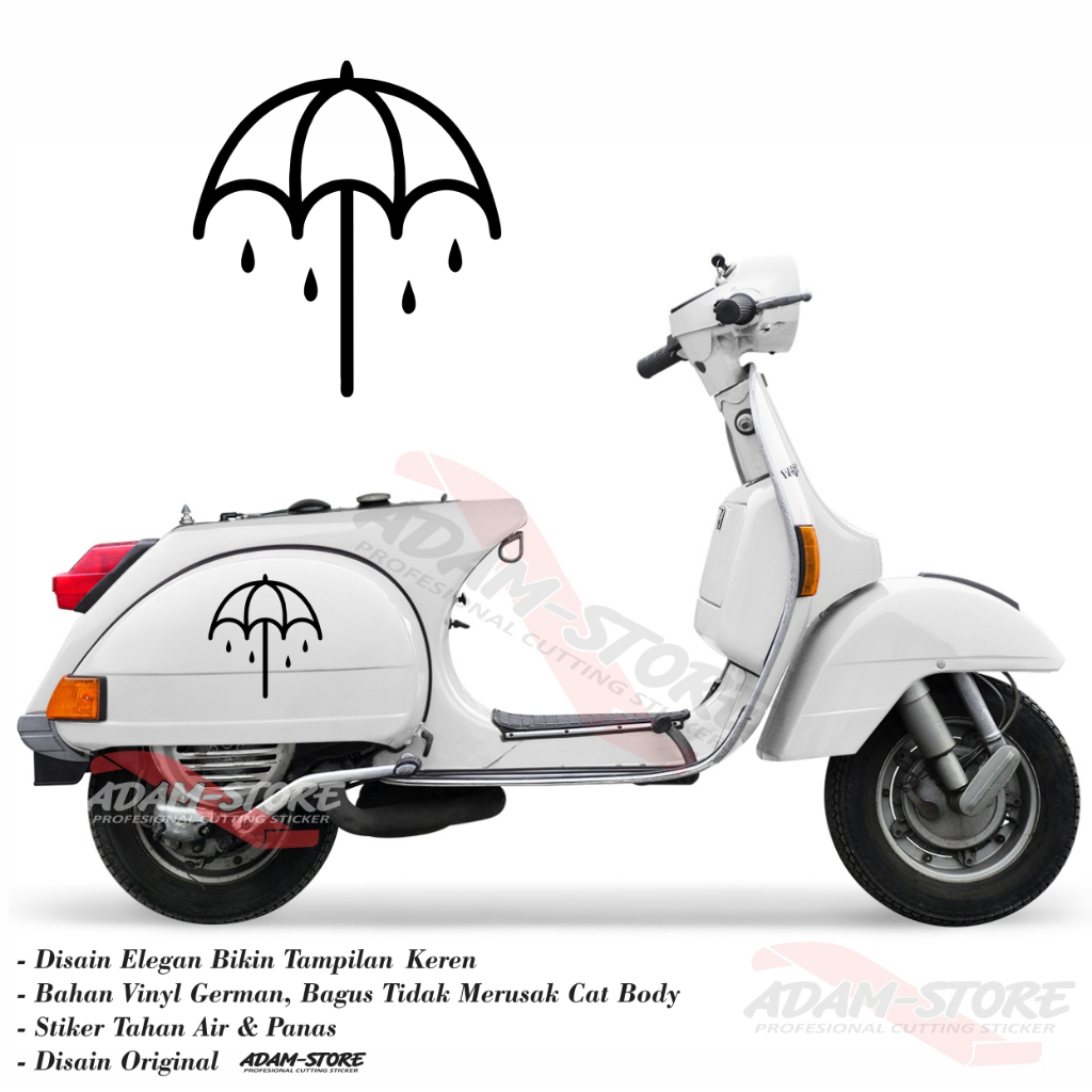 BMT2 Sticker Motor Vespa Px / Sticker Vespa Px/stiker bmth