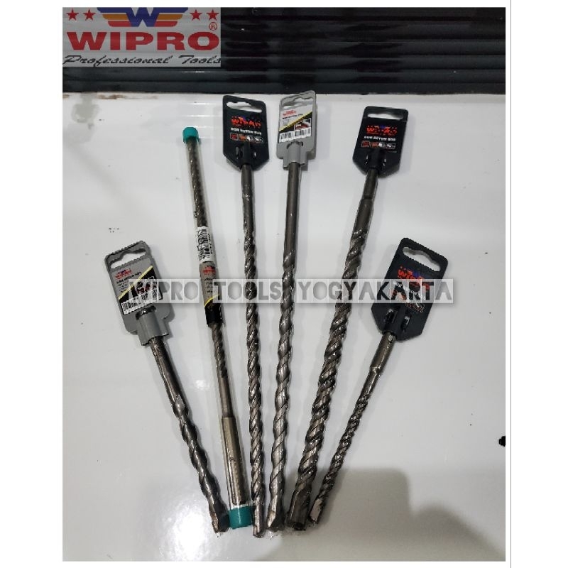 Wipro Mata Bor Beton ( SDS ) 6MM 8MM 10MM 12MM 14MM / Mata Bor Tembok Beton Wipro / Mata Bor Tembok 