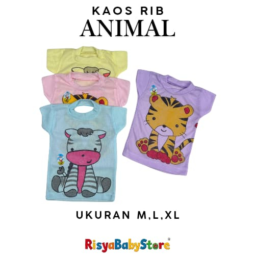 3pcs Kaos oblong bayi kaos oblong stali bayi usia 0-24 bulan