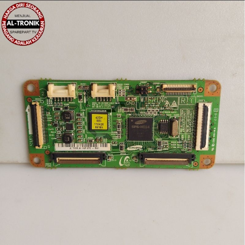 TICON BOARD TV PLASMA SAMSUNG 43 INCH MODEL PS43D450 TIKON TCON  PS 43D450 A2M PS43D450A2M