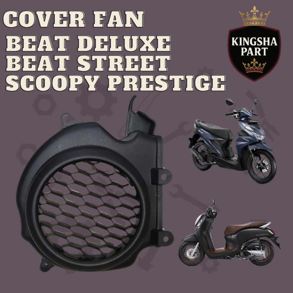 Cover Tutup Kipas Beat Deluxe Tutup Kipas Beat Street Scoopy Prestige Cover Fan beat deluxe