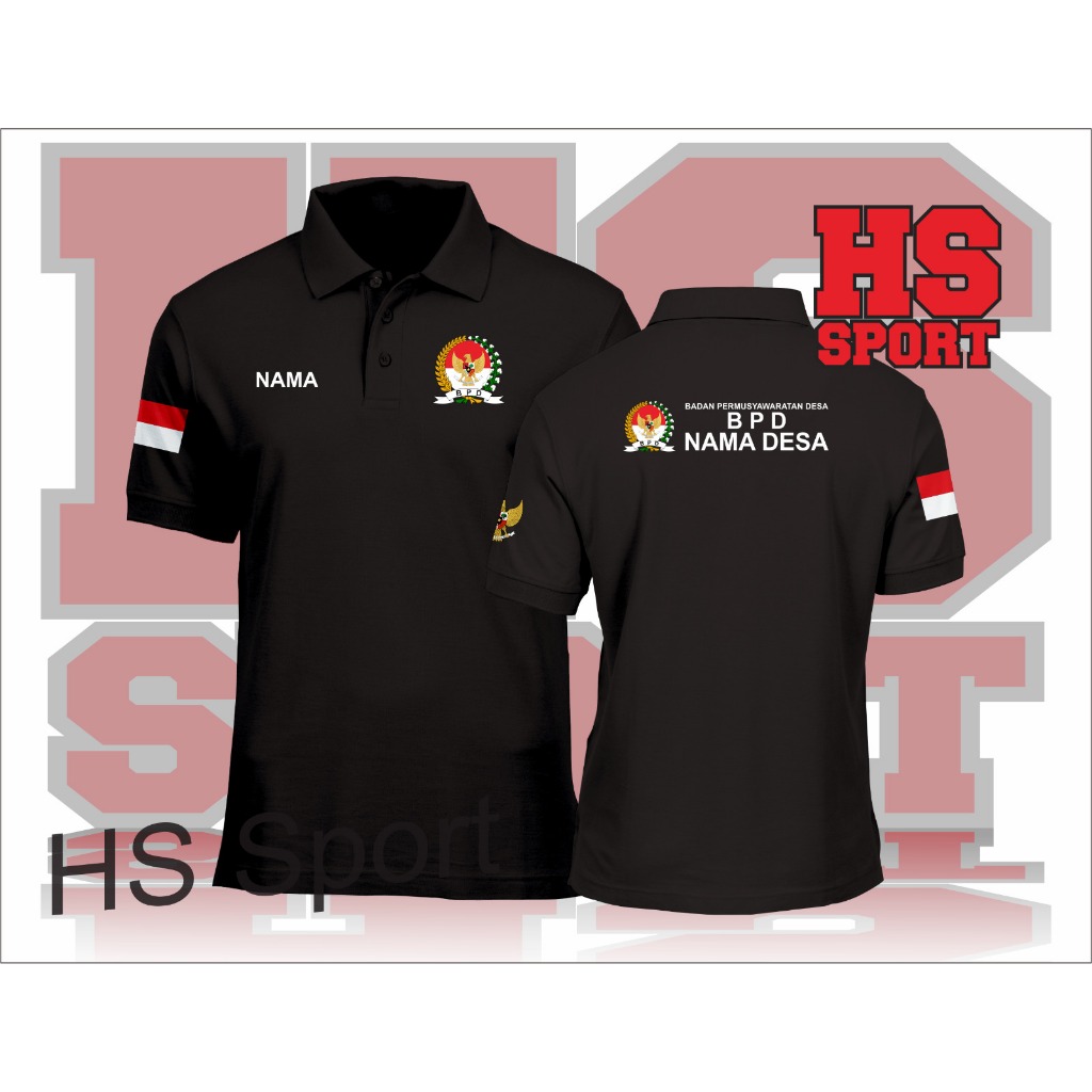 BAJU BPD - BAJU KERAH BADAN PERMUSYAWARATAN DESA BPD - BAJU DESA BPD - BAJU KERAH BPD - poloshirt BP