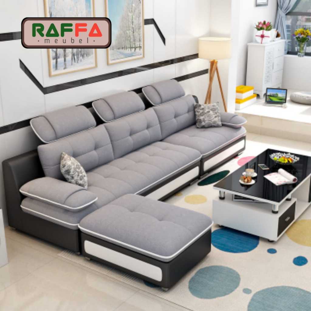 L28 RAFFA MEUBEL - Sofa Minimalis Ruang Tamu - Sofa Empuk Nyaman Didudukin - Free Ongkir Jabodetabek