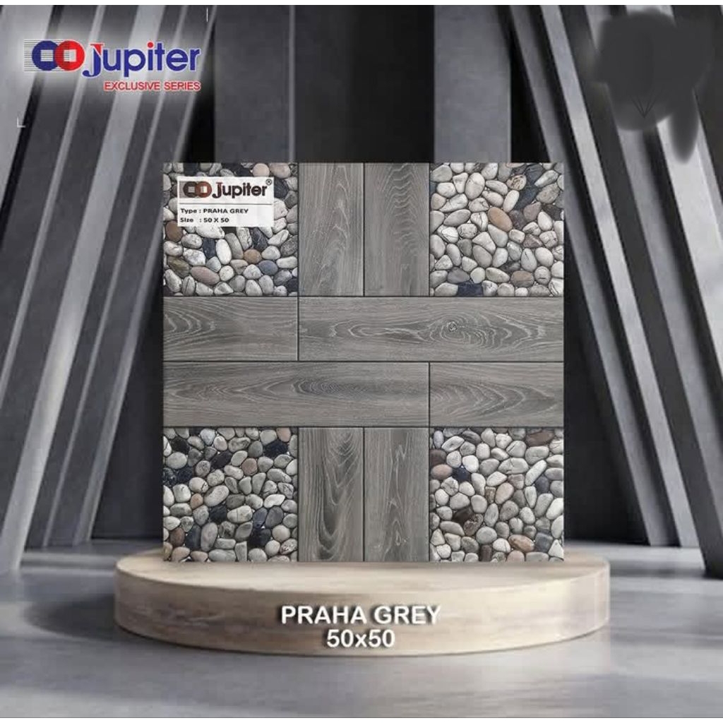 Keramik Lantai Teras 50x50 (Matt) Decoratif/ Keramik Ukuran 50x50/ Keramik Ruangan Depan/ Keramik La