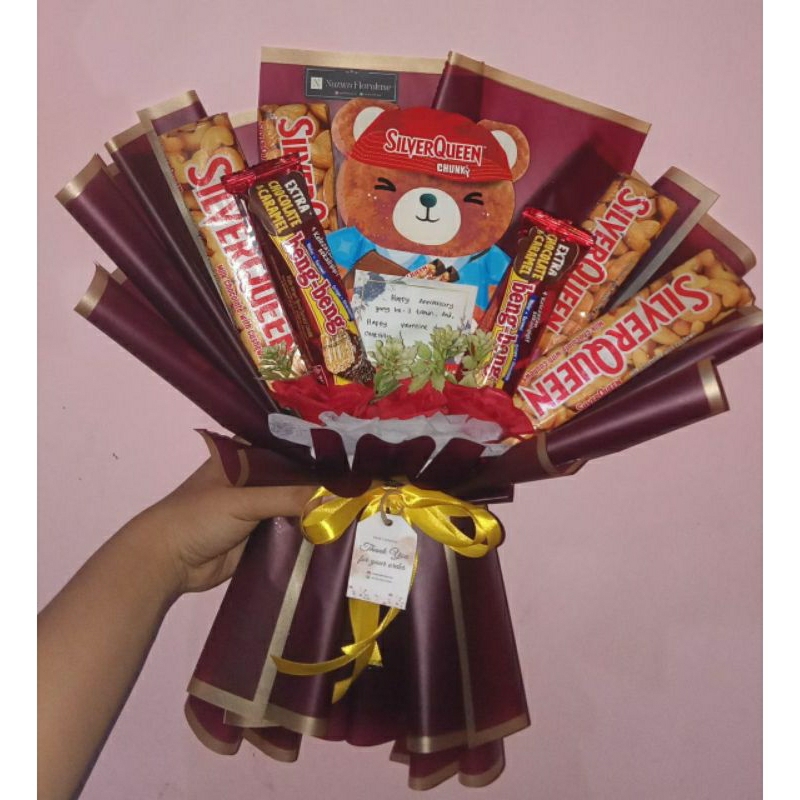 

Buket silverqueen size L