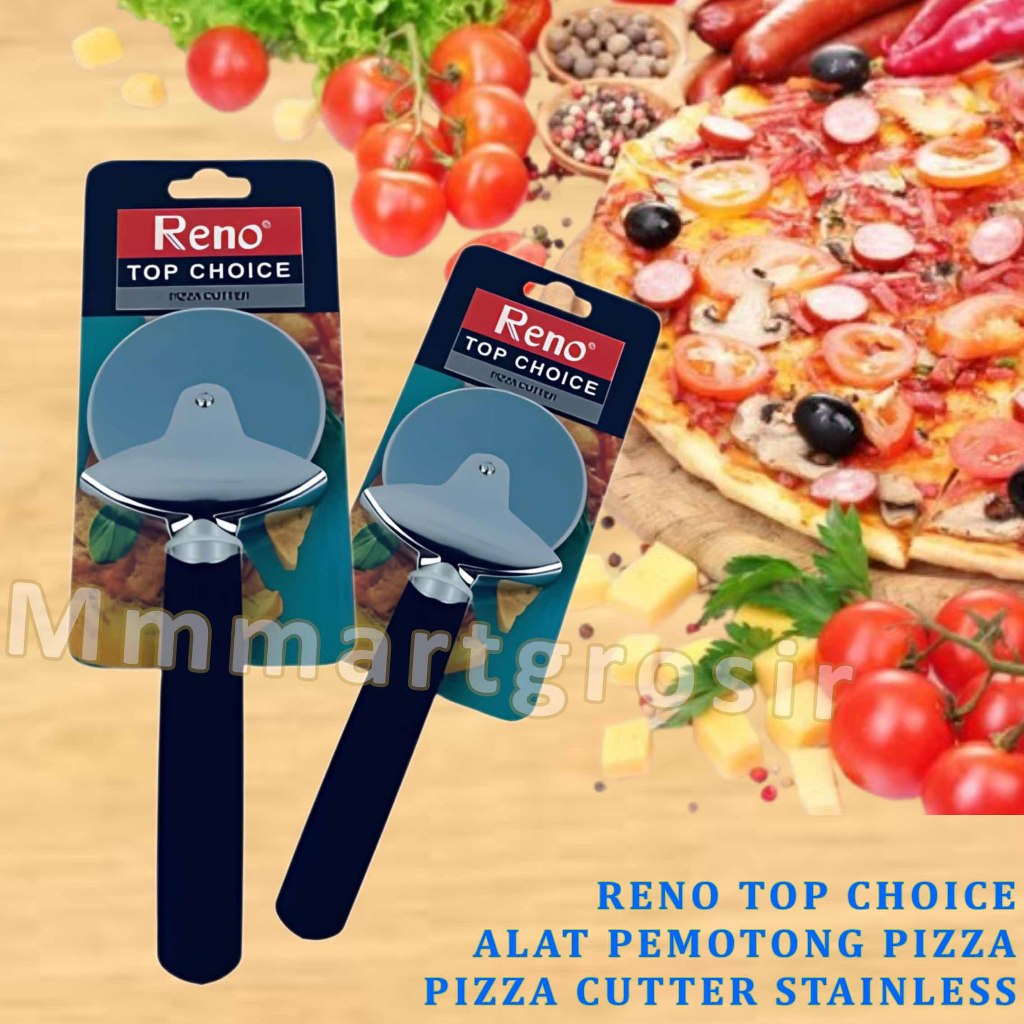

Reno Cutter / Alat Pisau Pemotong Pizza / Pizza Cutter Stainless / RND-2350