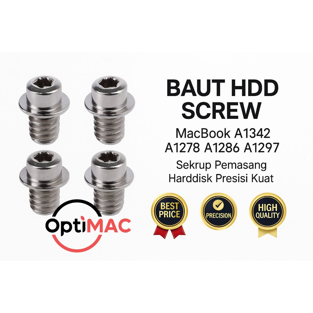 Baut HDD Screw MacBook A1342 A1278 A1286