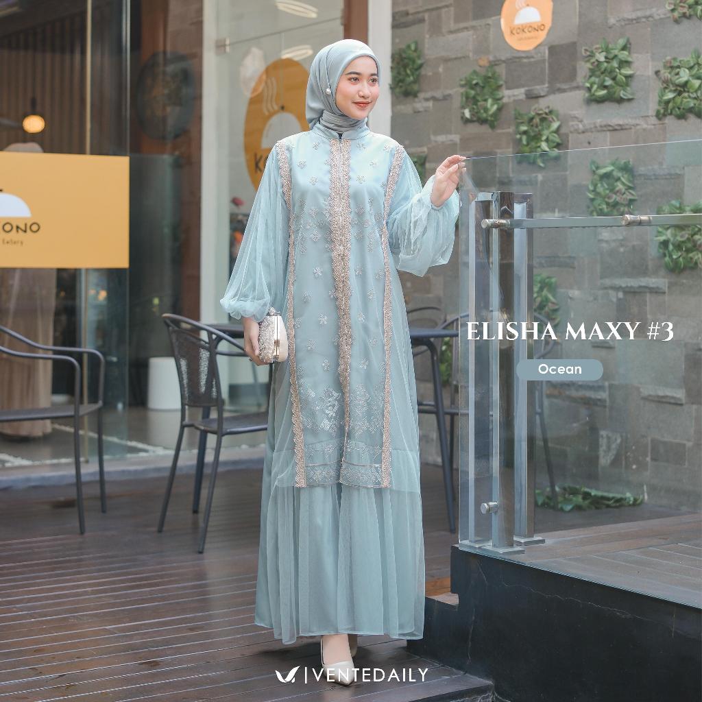 Vente Daily Elisha Maxy Dress Gaun Pesta Muslim Elegan Premium