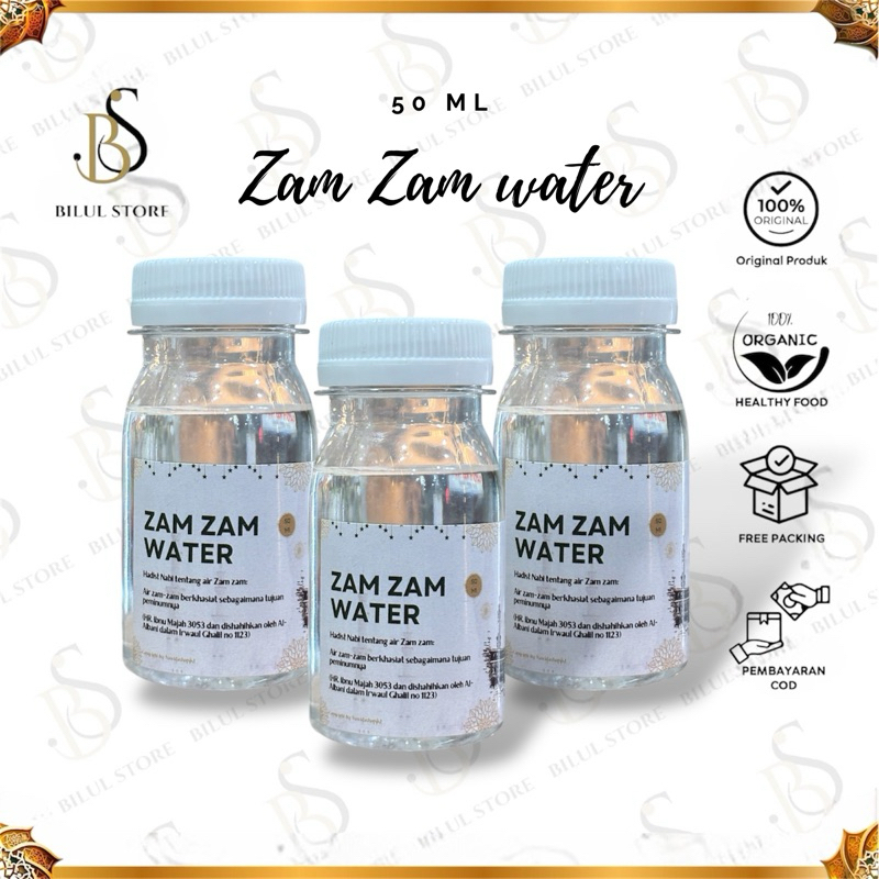 

Air Zam Zam 50 ml Original - Oleh-oleh Haji & Umrah