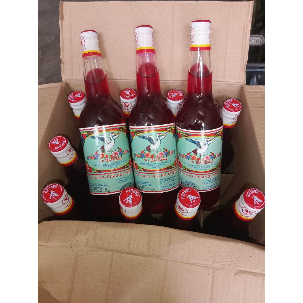 

SYRUP BANGAU PISANG AMBON 620ML DUS ( 12 BOTOL )