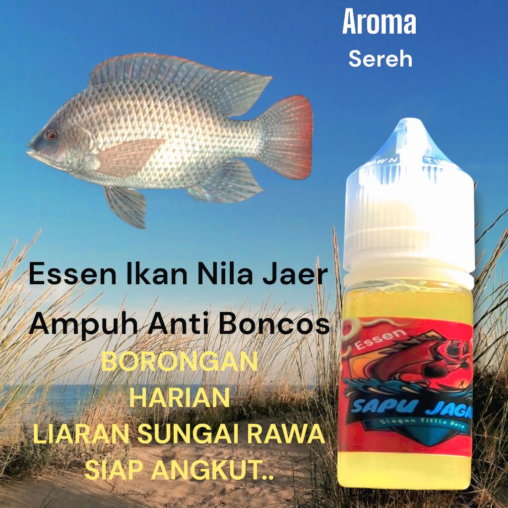 Umpan Ikan Palin Gacor Essen Ikan Nila Dan Jaer Essen Sapu Jagat Racikan Pakan Anti Boncos
