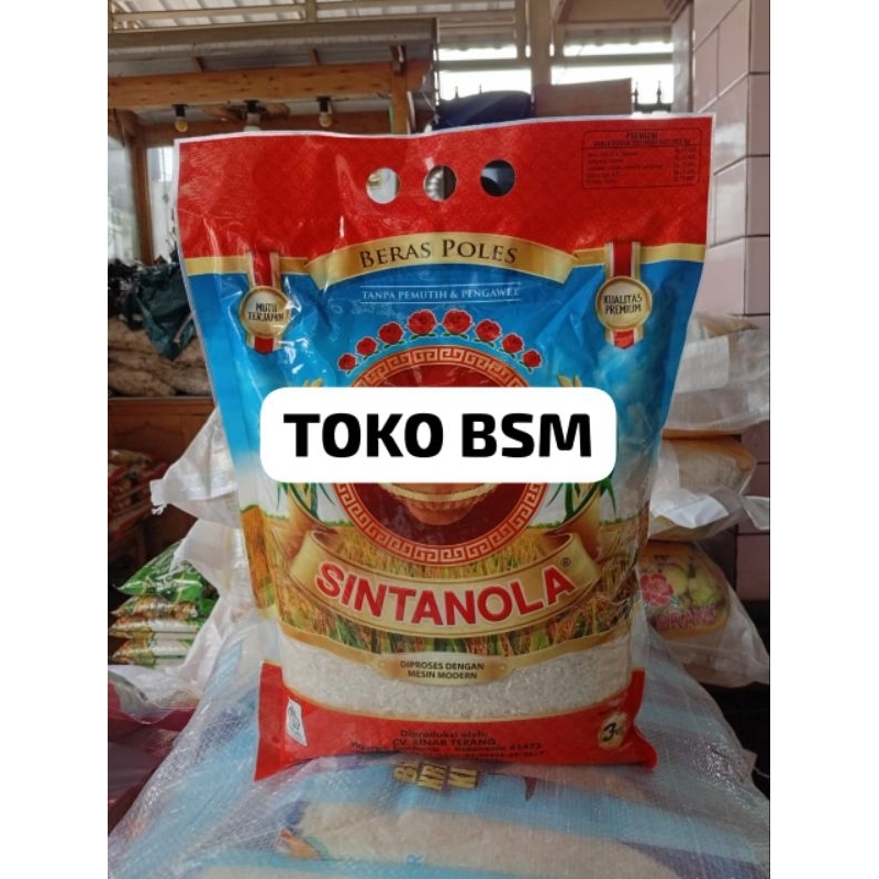 

BERAS PREMIUM SINTANOLA 5KG & 3KG