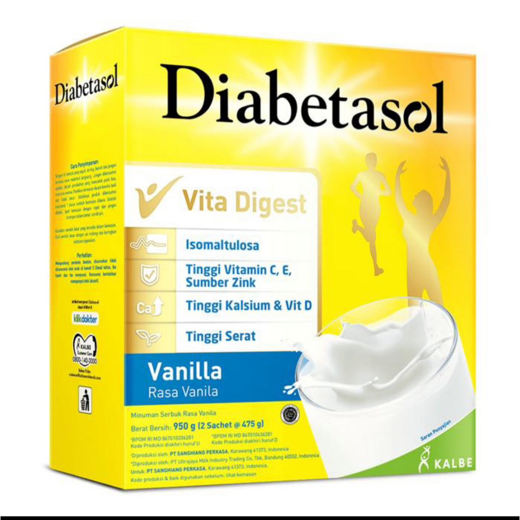 

DIABETASOL 950gram COKLAT DAN VANILA