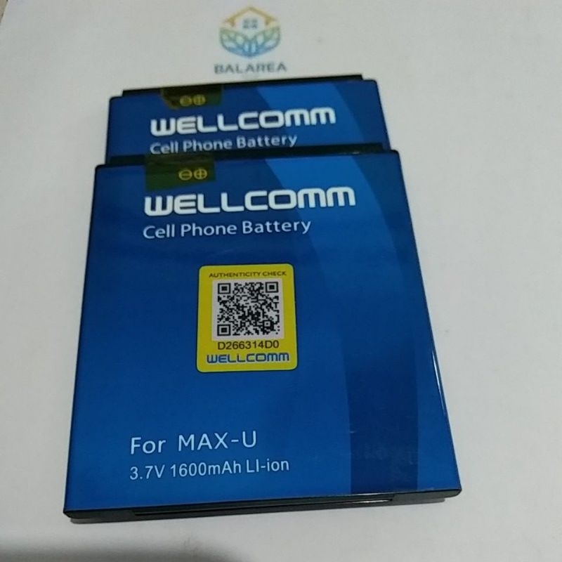 Baterai Wellcomm for MAX-U