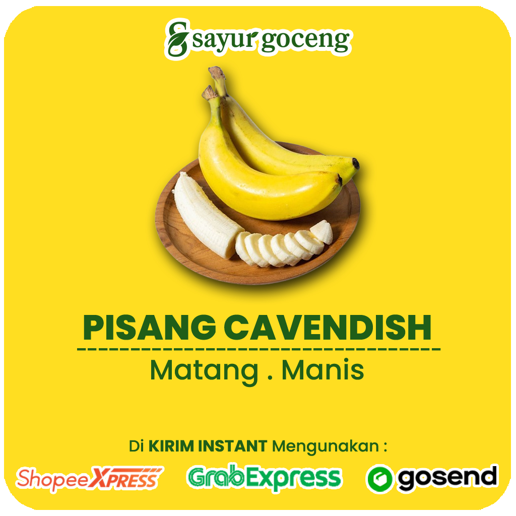 

Pisang Cavendish Segar, Manis dan Bergizi, Camilan Sehat Pilihan Keluarga – Sayur Goceng Palembang