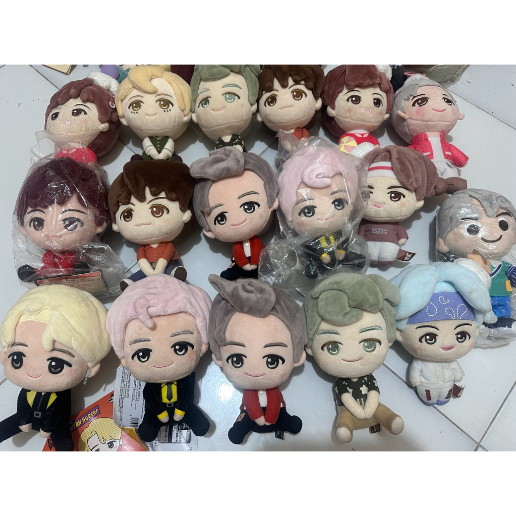 Boneka Tinytan Bts Original Official Bangtan Boys size 20cm