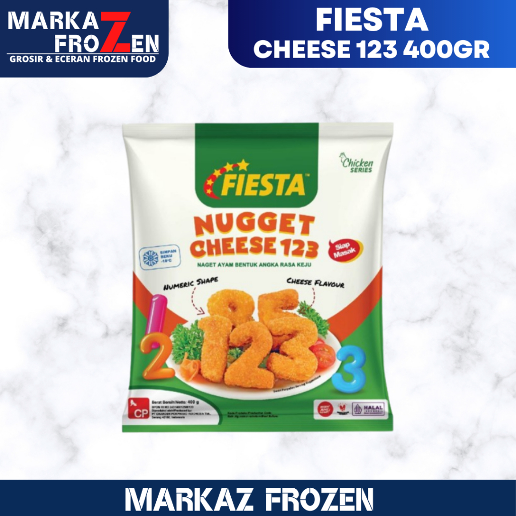 

FIESTA NUGGET CHESE 123 400GR