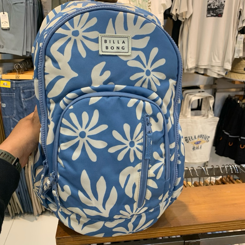 Tas Ransel Wanita Billabong Original Roadie Blue Haze New