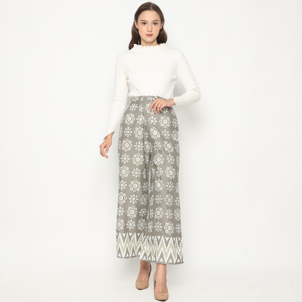 KODE V14D Celana Lilit Batik Batusa Wanita All Size Celana Lilit batik wanita kekinian
