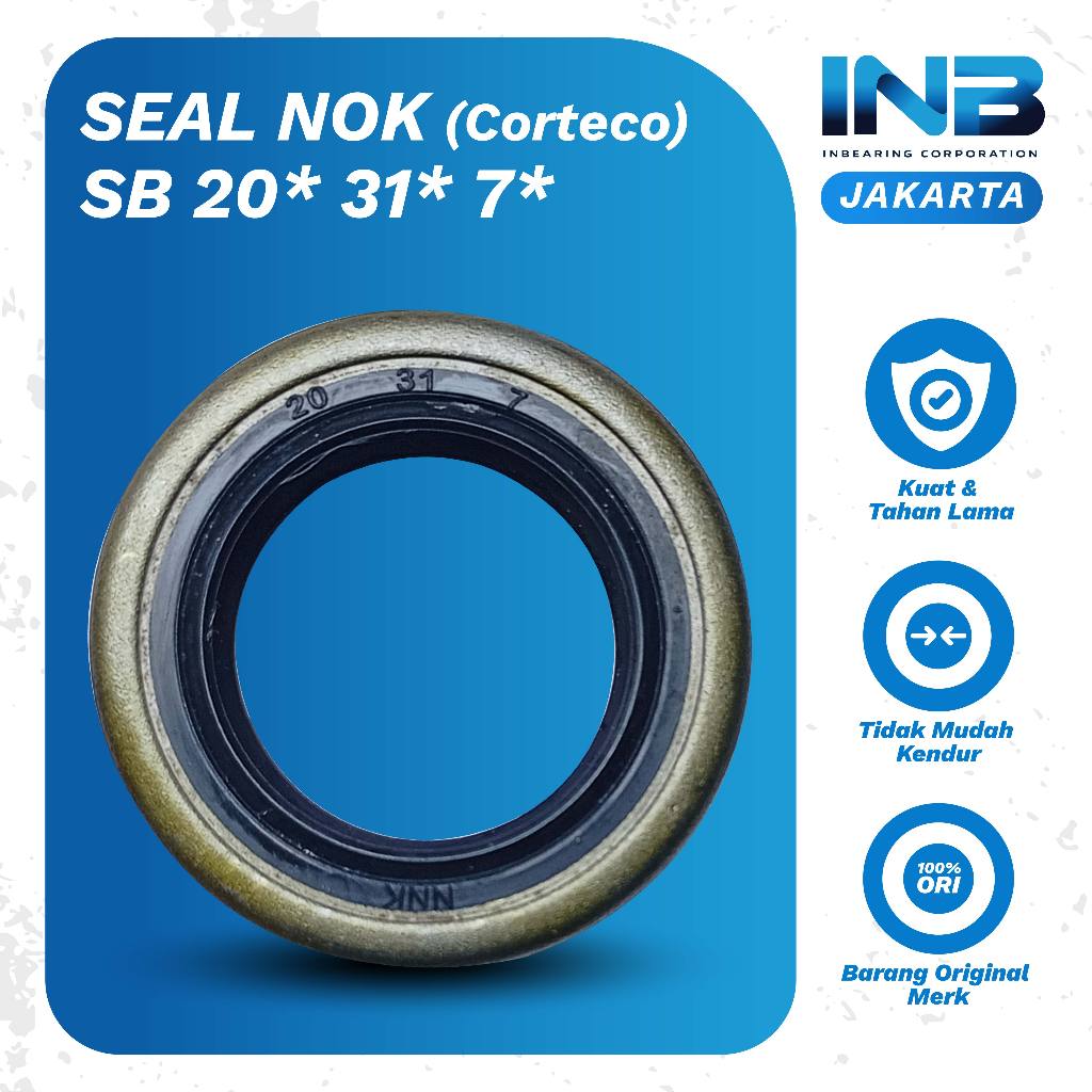 Seal SB 20 31 7 Nok Seal Bospom L300 Diesel Original Nok INB JAKARTA