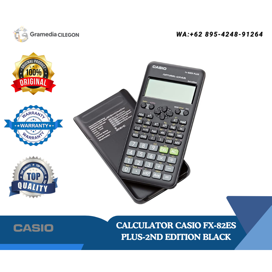 

CALCULATOR CASIO FX-82ES PLUS-2ND EDITION