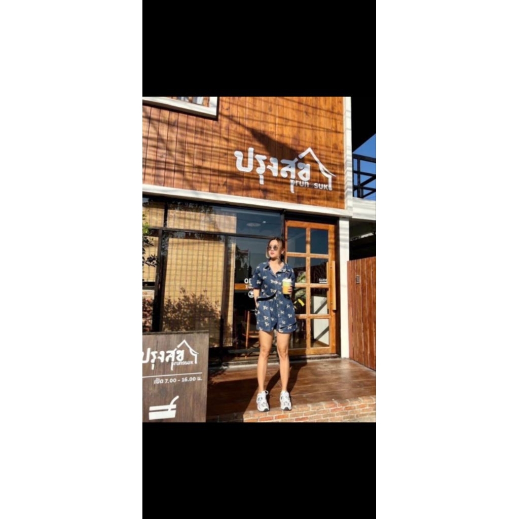 oneset jeans pendek impor bkk