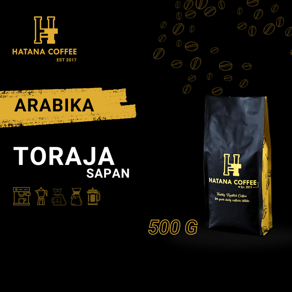 

Kopi Arabika Toraja Sapan 500 Gram | Hatana Coffee