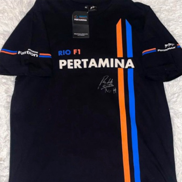 OFFICIAL MERCHANDISE F1 RIO HARYANTO 2016 SIGNED