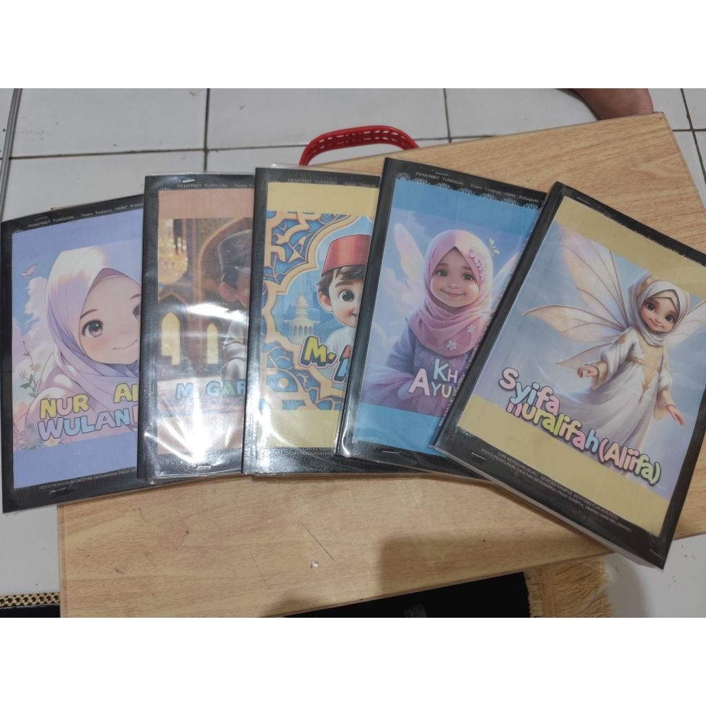 

custom Nama animasi kertas HVS putih