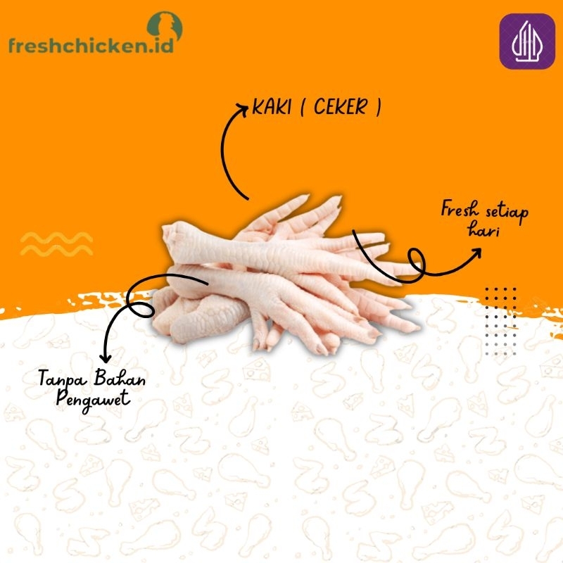 

Daging Ayam Fresh Segar Kaki Ceker Ayam 1Kg