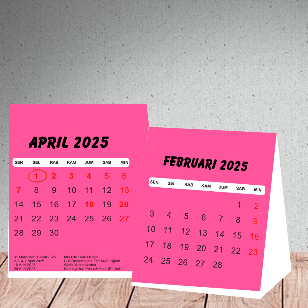

Kalender Meja 2025 Kalender Duduk 2025 Kalender Meja Aesthetic kalender ukuran 10 x 12 cm