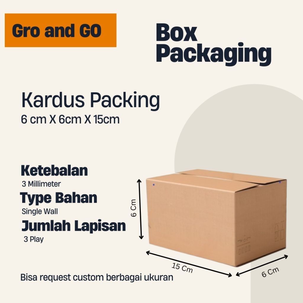 

karduspackingukuranP15×L6×T6cmbuatbungkusaccesories