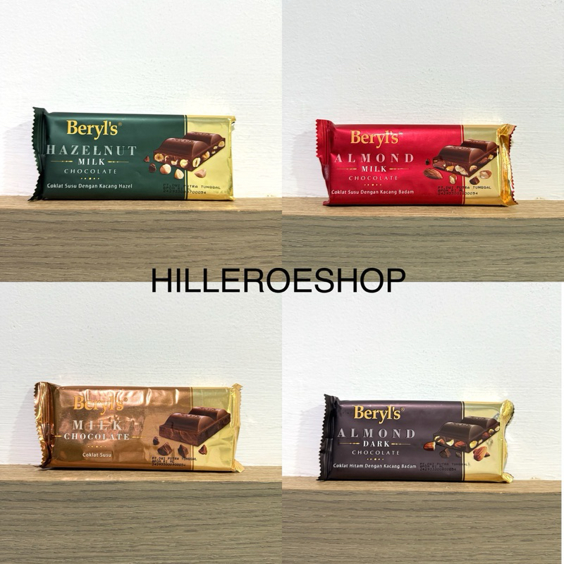 

COKLAT BERYL'S BAR 90GRAM COKELAT MALAYSIA BERYLS MILK CHOCOLATE
