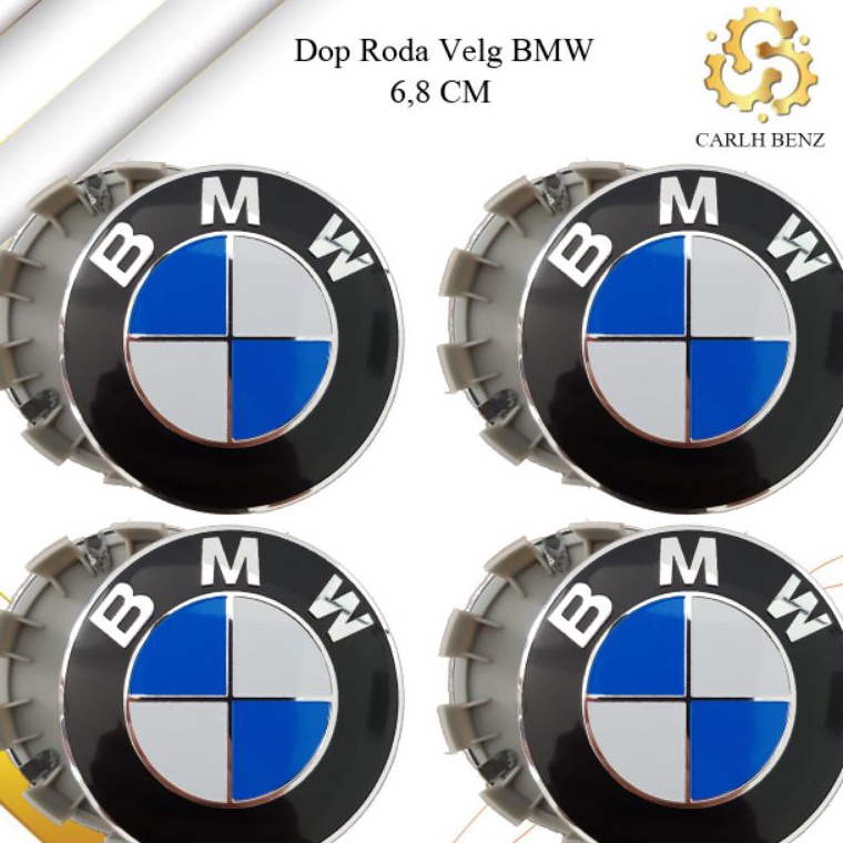 KODE C64V DOP VELG RODA BMW EMBLEM BMW ORIGINAL 68MM  DOP RODA BMW ORI  TUTUP RODA WHEEL CENTER BMW 