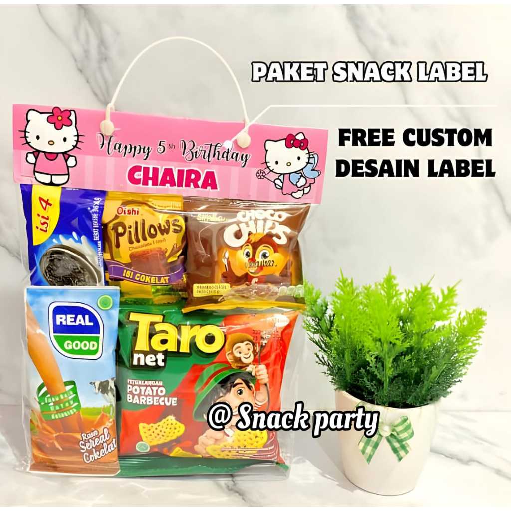 

Bingkisan Snack Ultah Anak / Paket Snack Ulang Tahun / Paket Hampers Ultah Terlaris