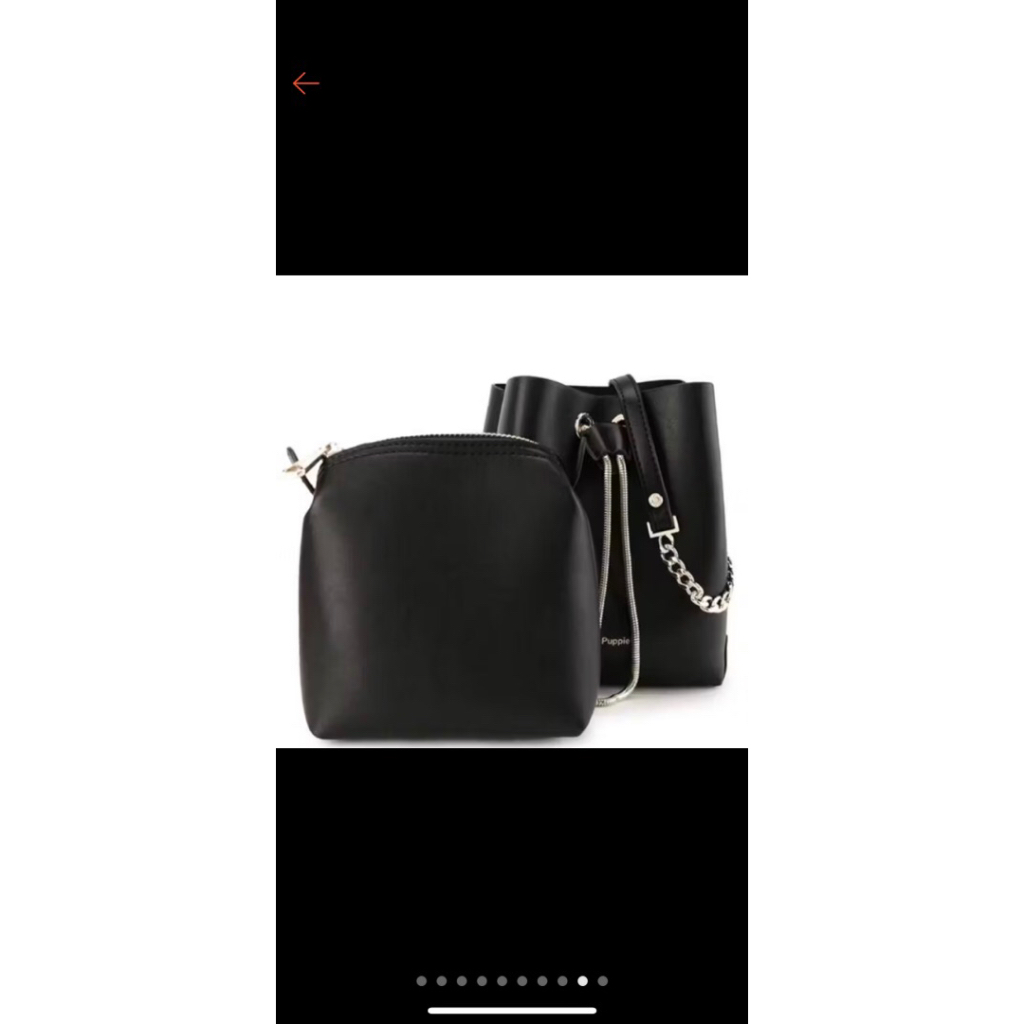 READY ORIGINAL HUSH PUPPIES SCARLETTE BUCKET TAS SLEMPANG WANITA (PRELOVED LIKE NEW)