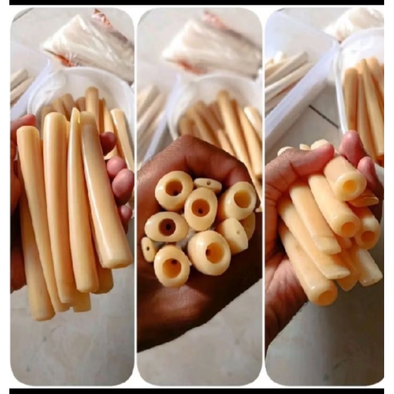 once rokok pipa cangklong PADUTAN tulang sapi import rasa gading