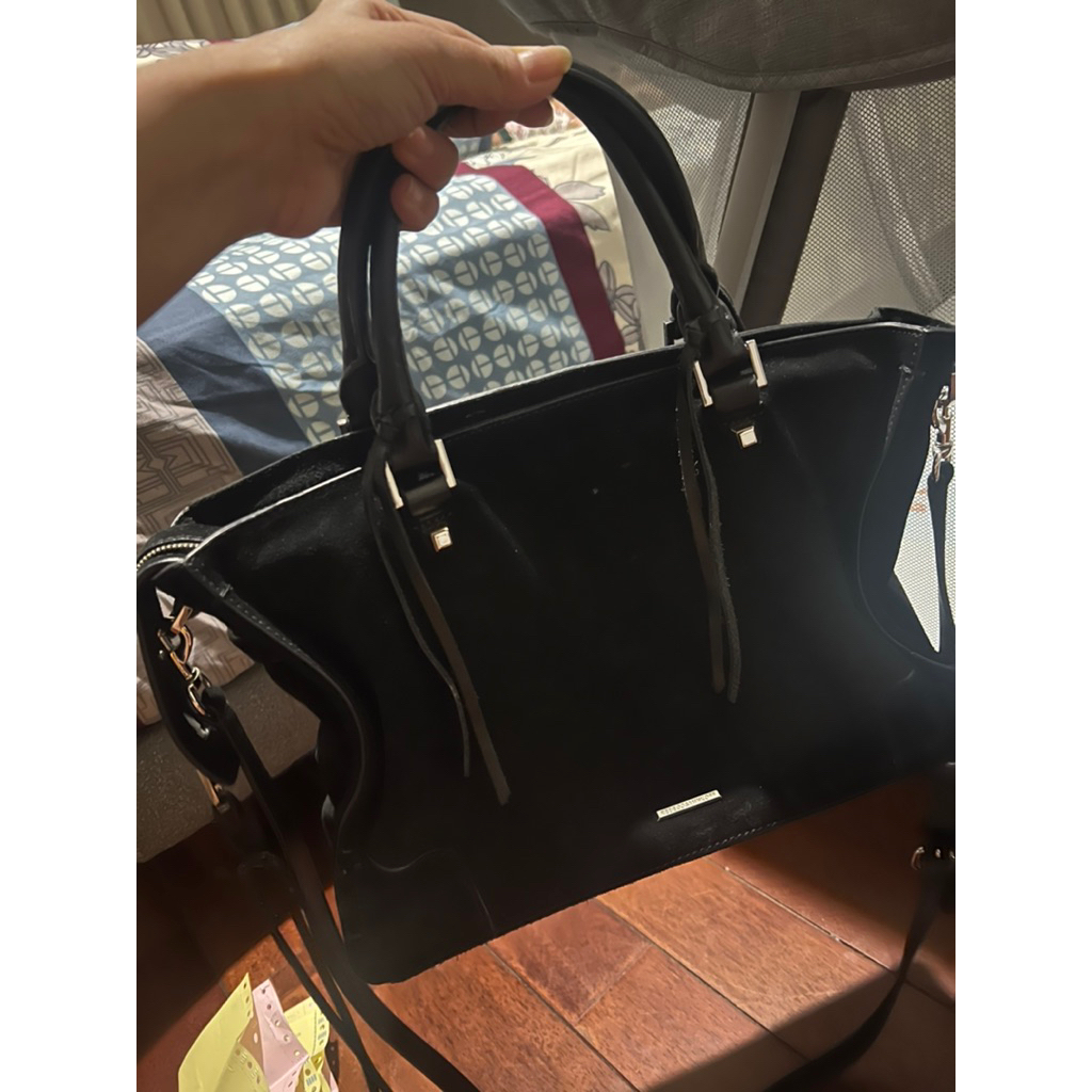 preloved rebecca minkoff velvet bag