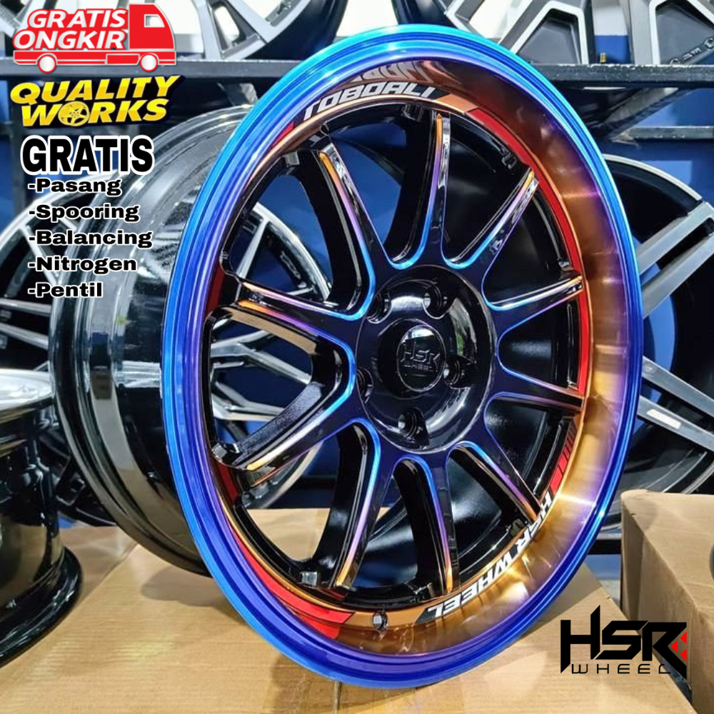 Velg Samlong Ring 18 Buat Mobil Reborn, Zenix, Xtrail, Velg Racing Hsr Toboali